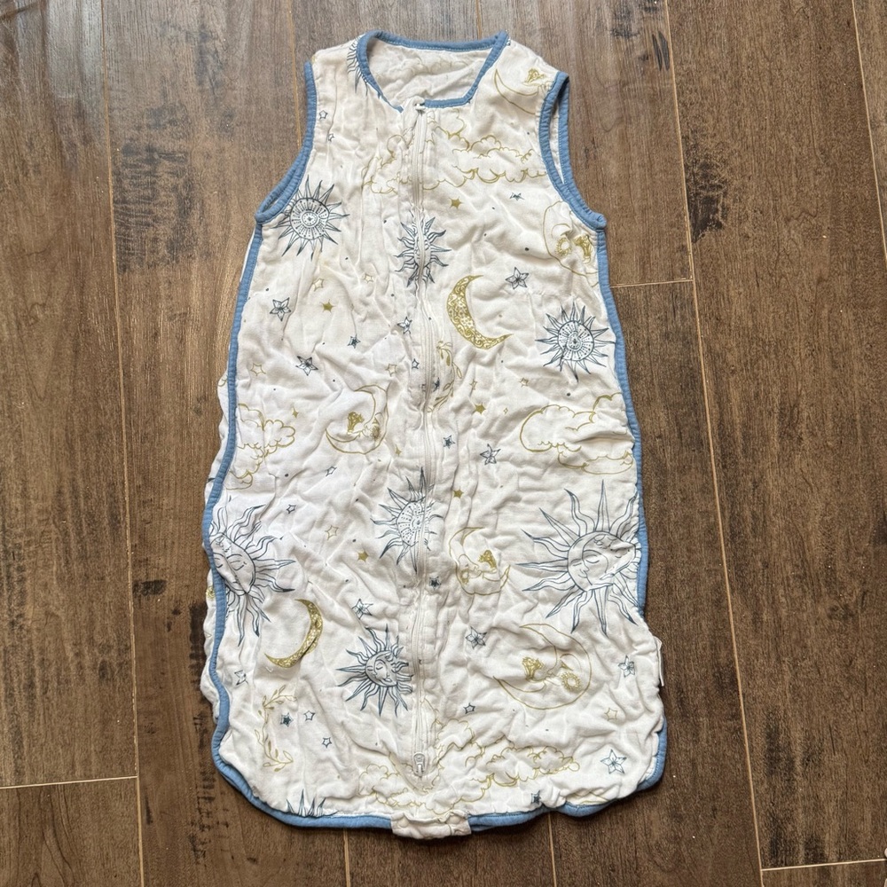 Baby Sleep Sack with Sun and Moon Design